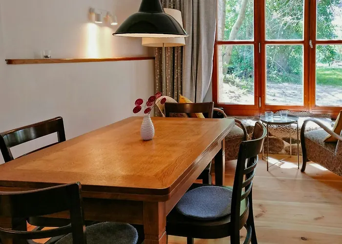 Apartment Maisonette With Wood Stove And Natural Garden